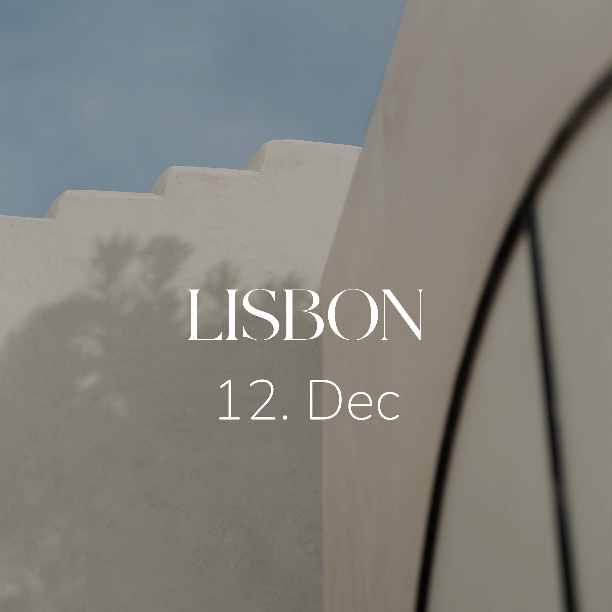 Application Course - Lisbon, Portugal - 12 December 2026